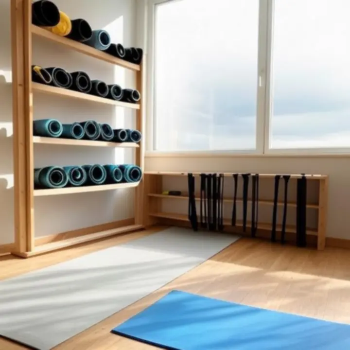 Nowoczesne akcesoria fitness w domowej siłowni