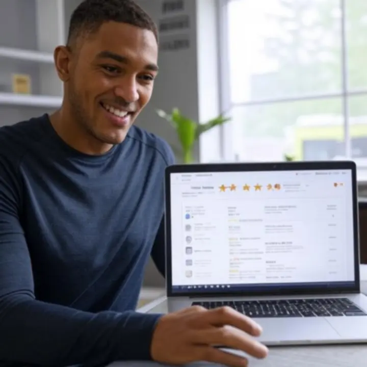 Klientka Fitvoryxa trenująca w domu z wykorzystaniem sprzętu fitness.