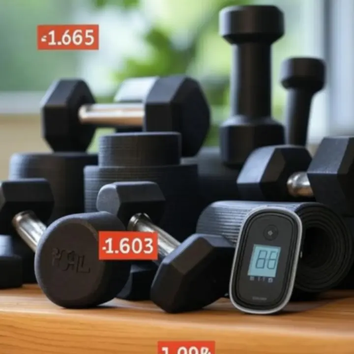 Baner prezentujący wyróżnione promocje i zestawy fitness dostępne w Fitvoryxa.